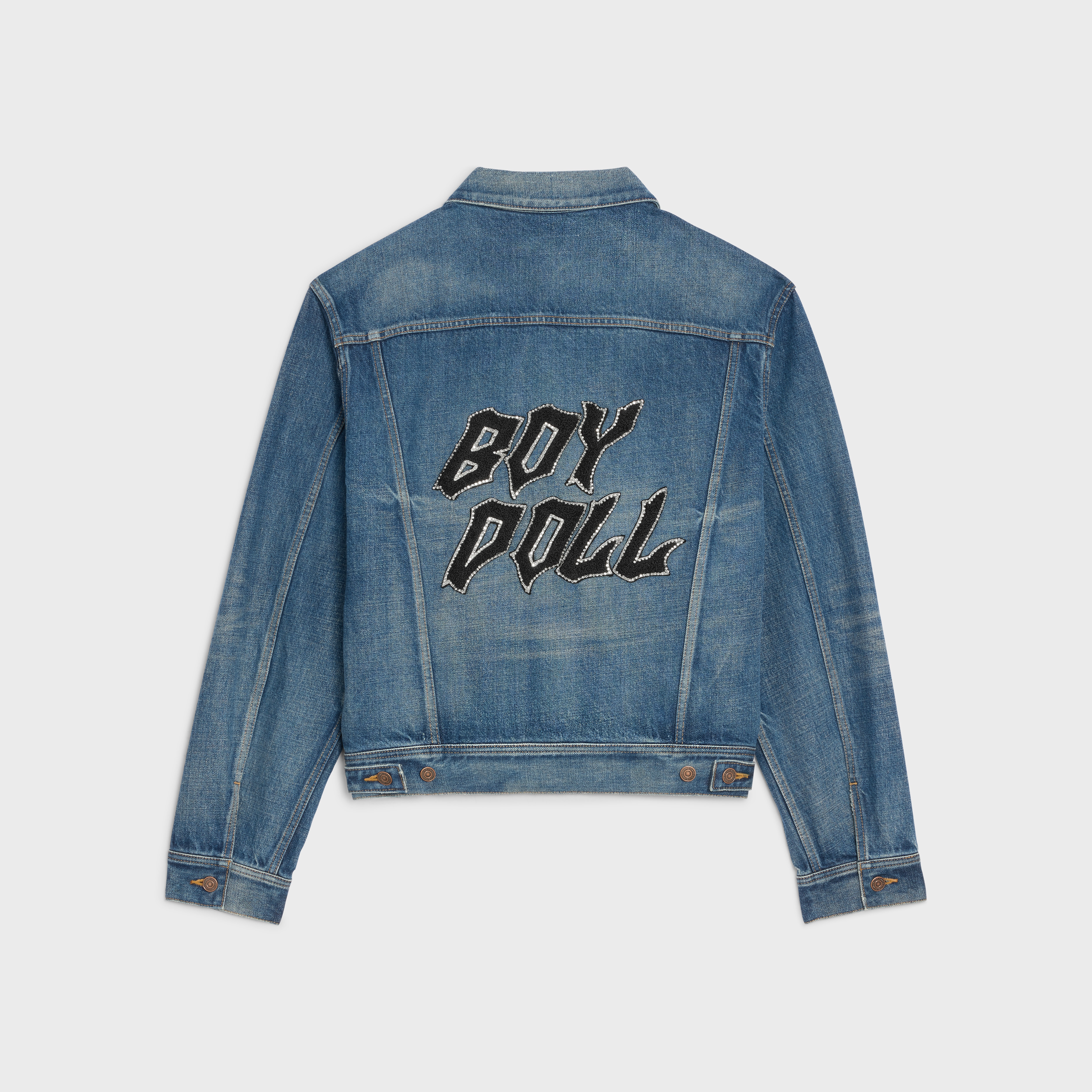BOY DOLL JACKET IN DARK UNION WASH DENIM - 2
