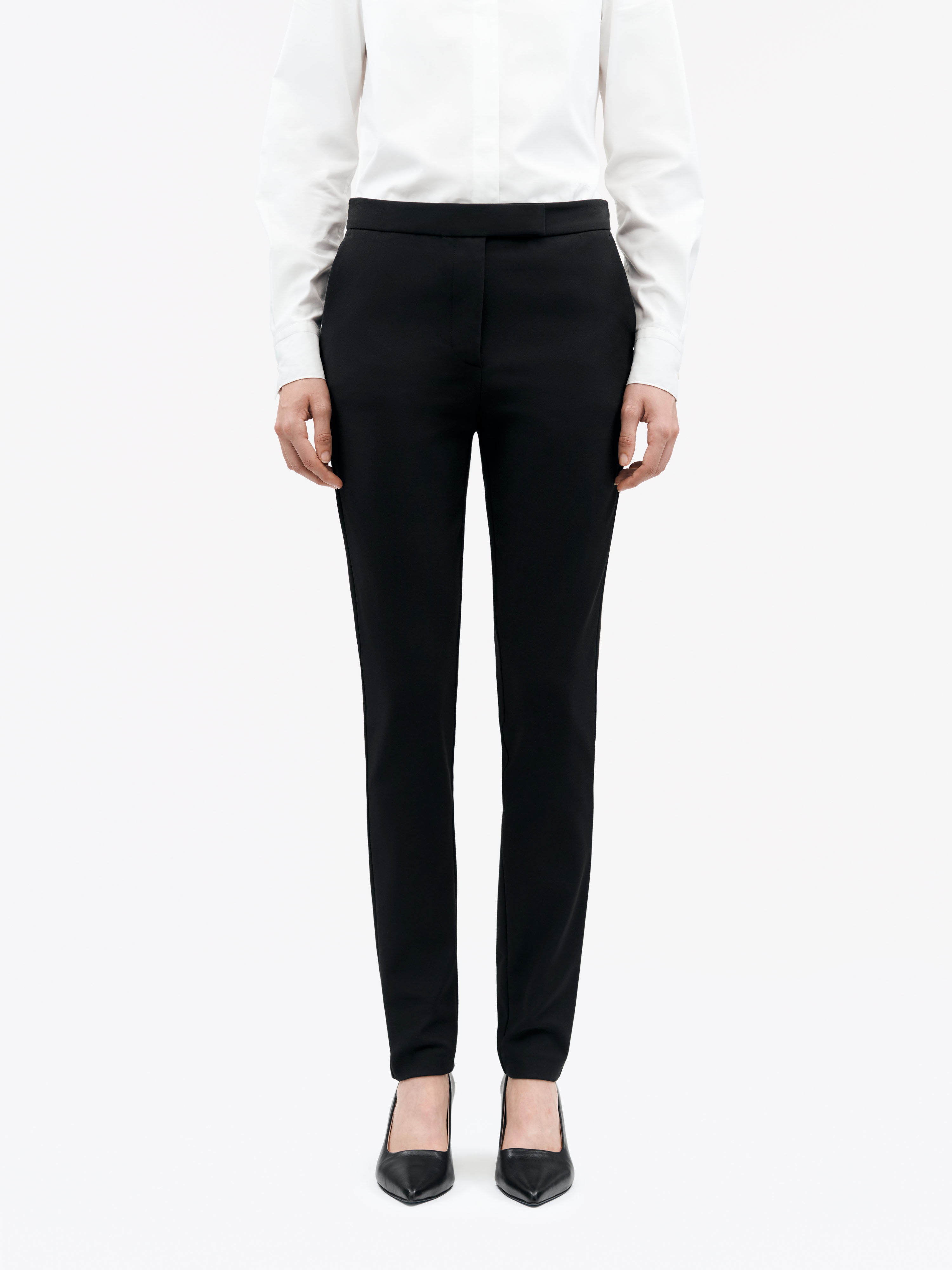 Taika Slim Straight Trousers - 4
