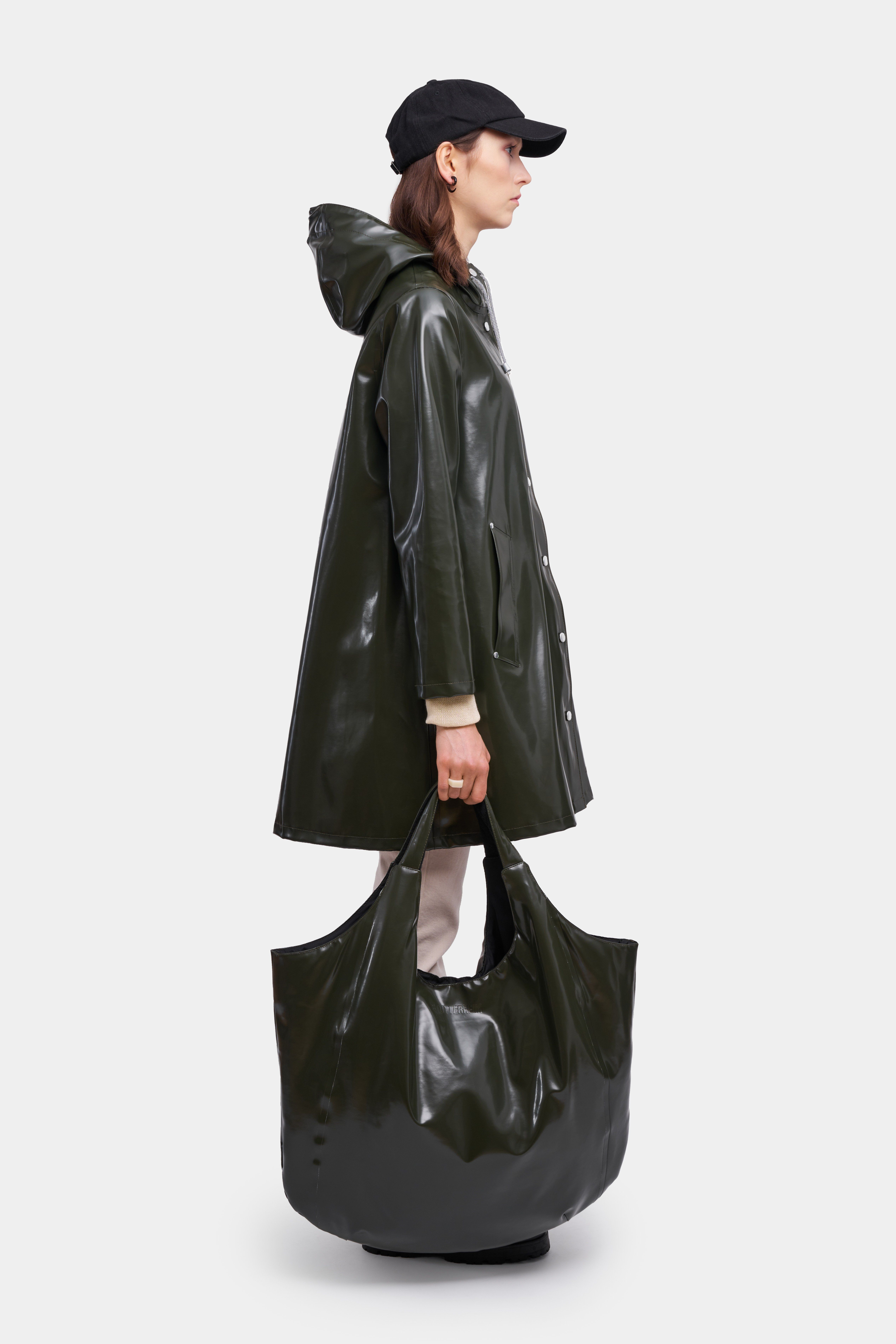 Mosebacke Opal Raincoat Green - 3