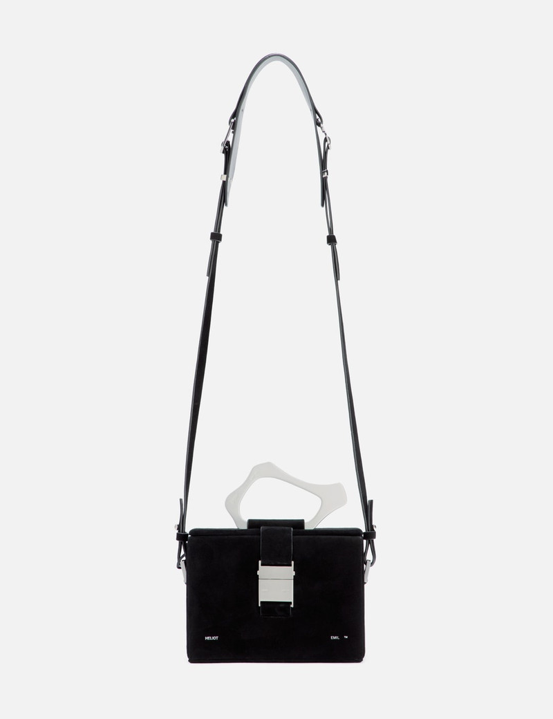 SUEDE SOLELY BOX BAG 1