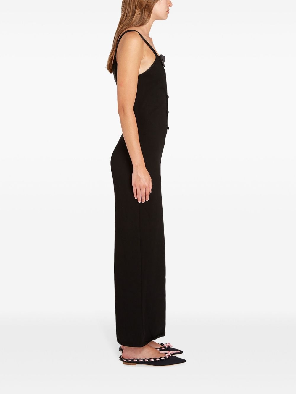 cut-out detailing long dress - 3