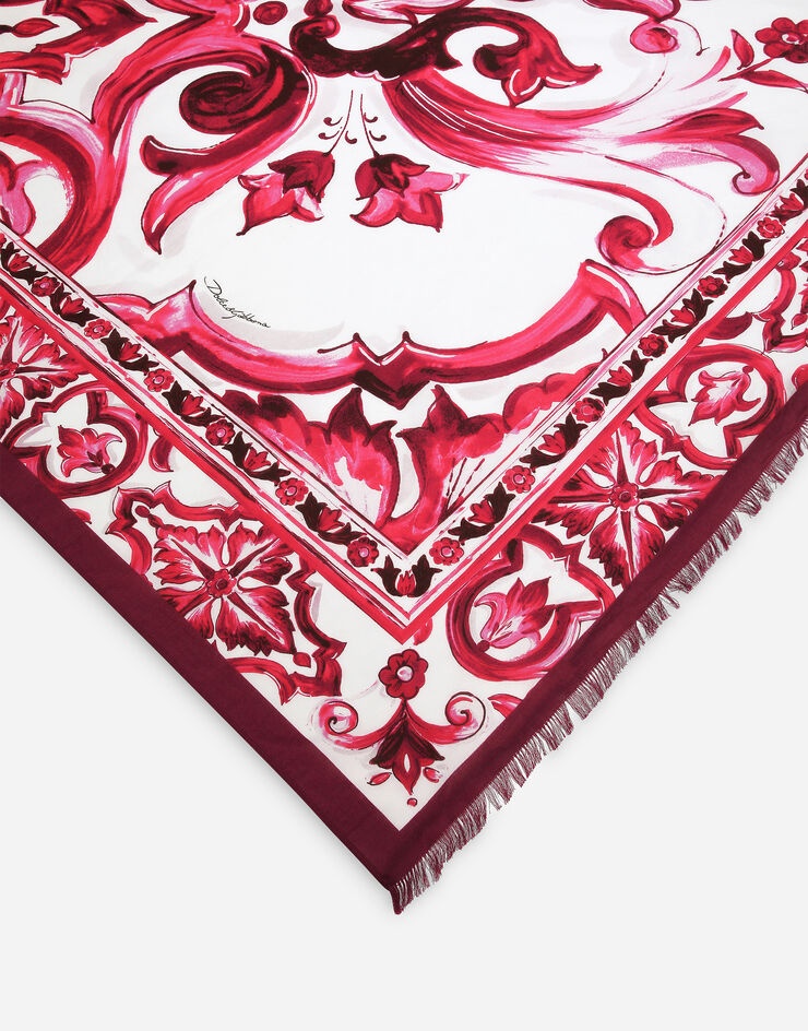 Majolica Print Batiste Sarong (110 X 190) - 2