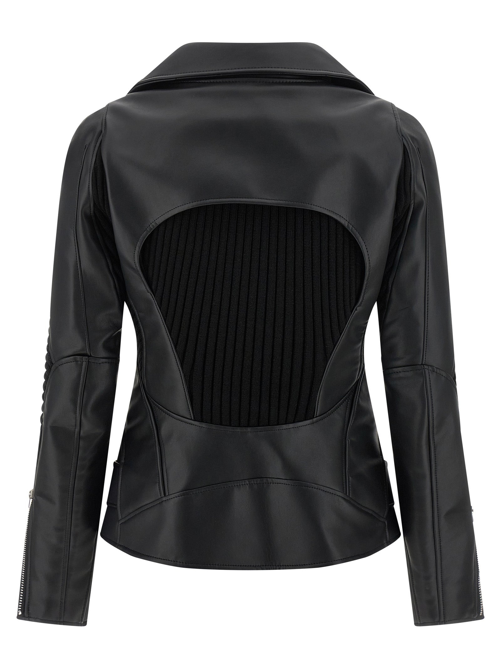 Junya Watanabe Women Knitted Insert Jacket - 2