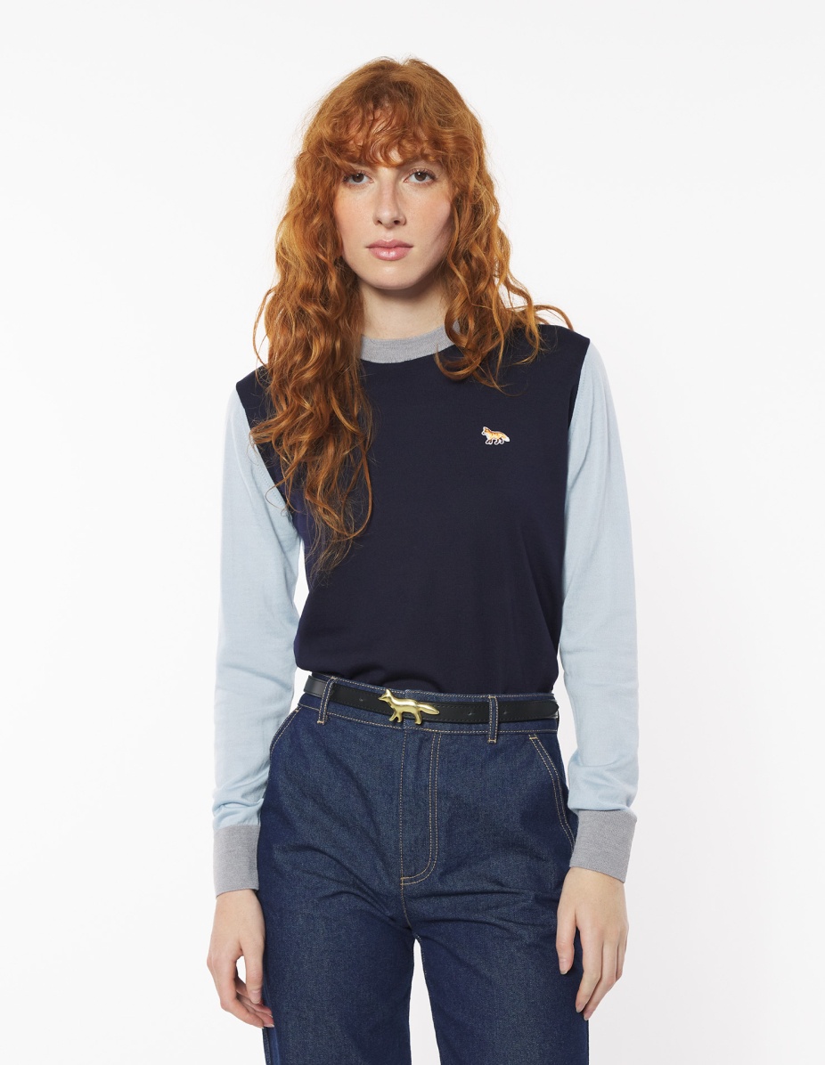 BABY FOX PATCH COLOR BLOCK JUMPER - 3