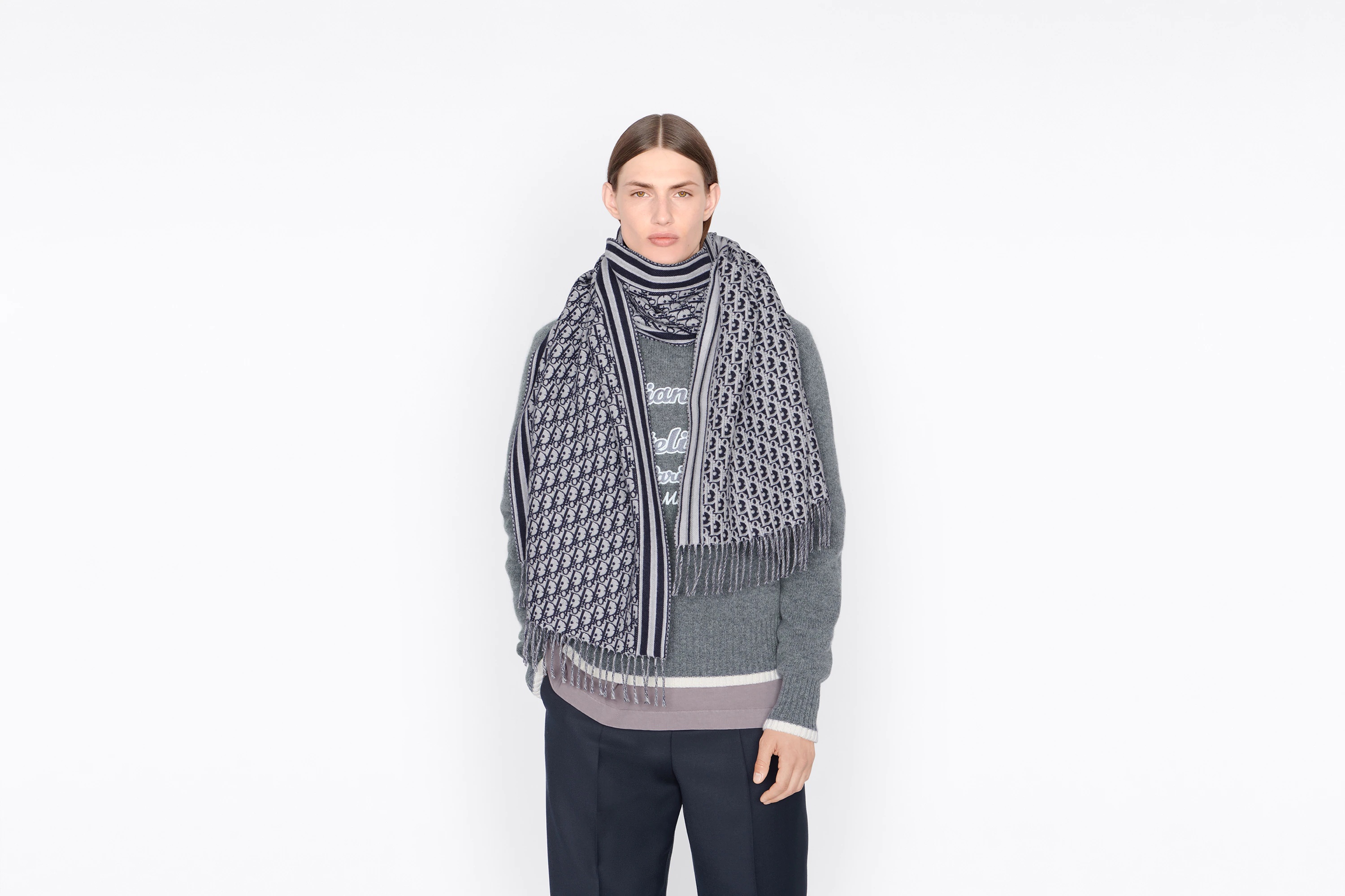 Dior Oblique Scarf - 5