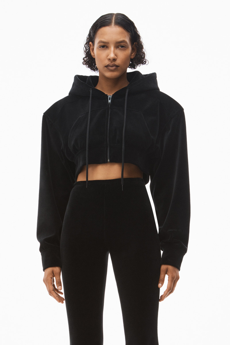 FLARED PANT IN VELOUR 4