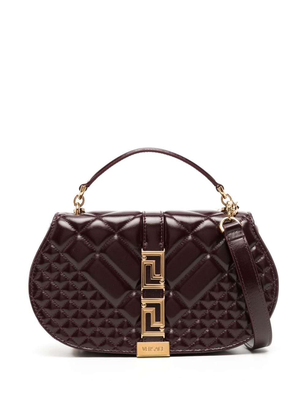Versace introduces Greca Goddess top handle bag