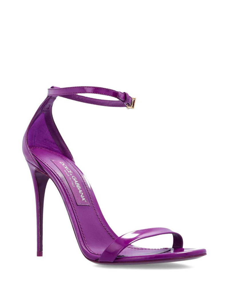 Dolce & Gabbana 105mm ankle-strap stiletto sandals outlook