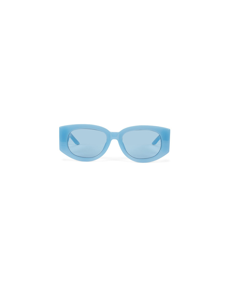 CASABLANCA Blue & Gold Memphis Sunglasses outlook