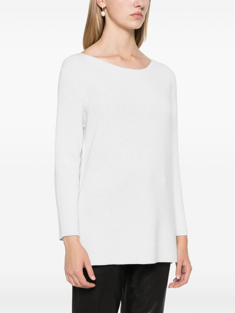 lurex-detail sweater 3