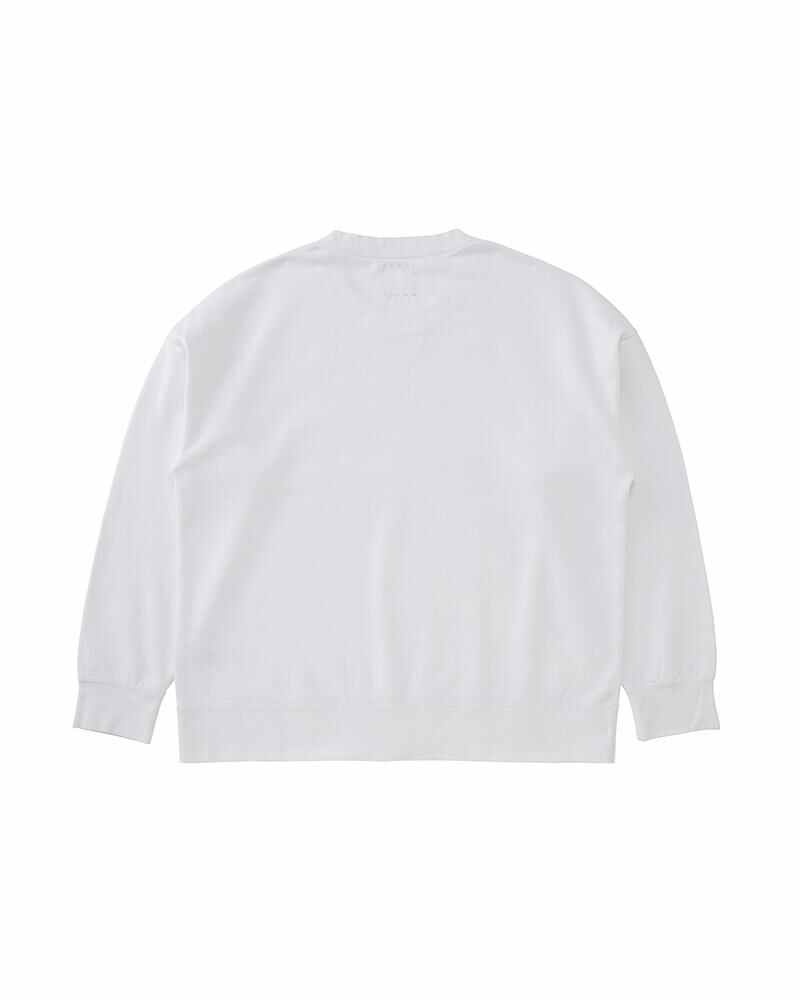 ULTIMATE JUMBO SB SWEAT L/S WHITE - 2