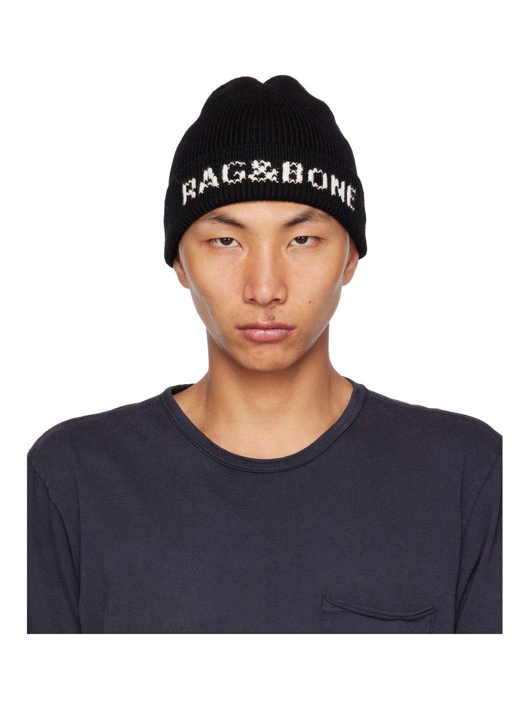 Black Margo Beanie - 1