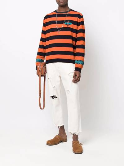 Alanui horizontal-stripe Icon jumper outlook