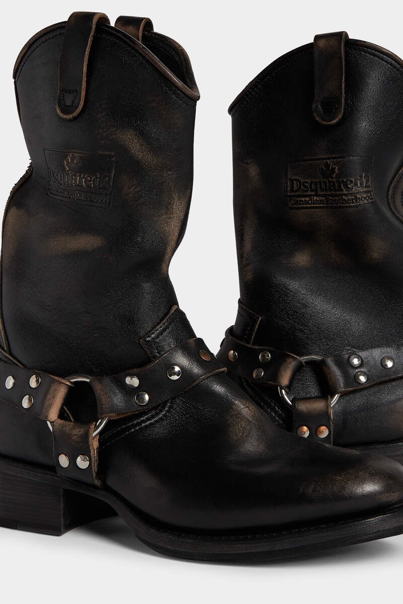 HARLEY BIKER BOOTS - 4