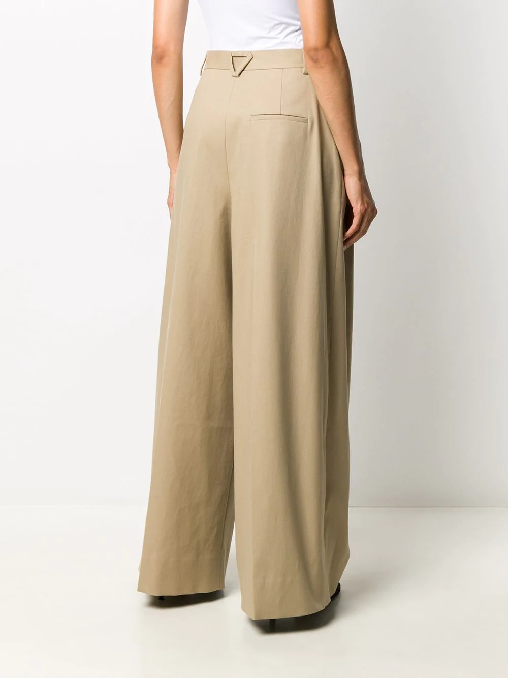 tailored palazzo pants - 4