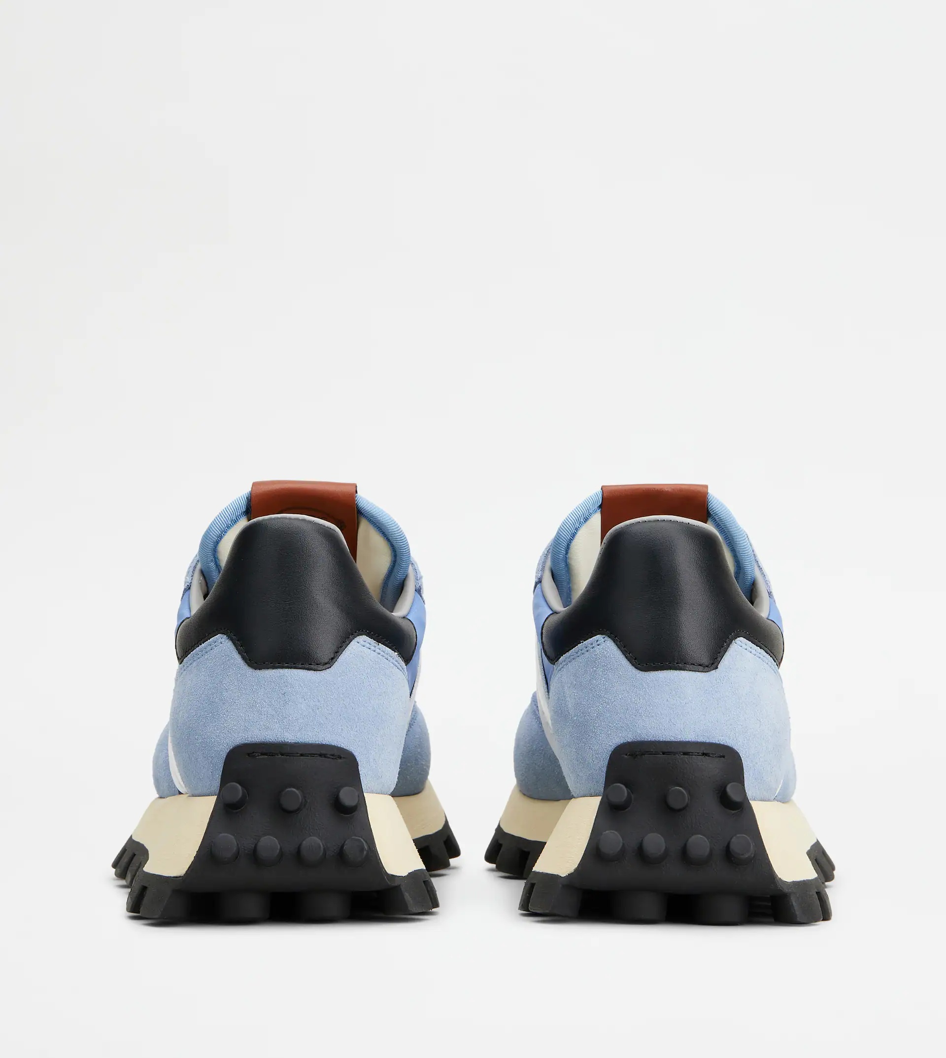 SNEAKERS TOD'S 1T IN SUEDE AND FABRIC - LIGHT BLUE - 2