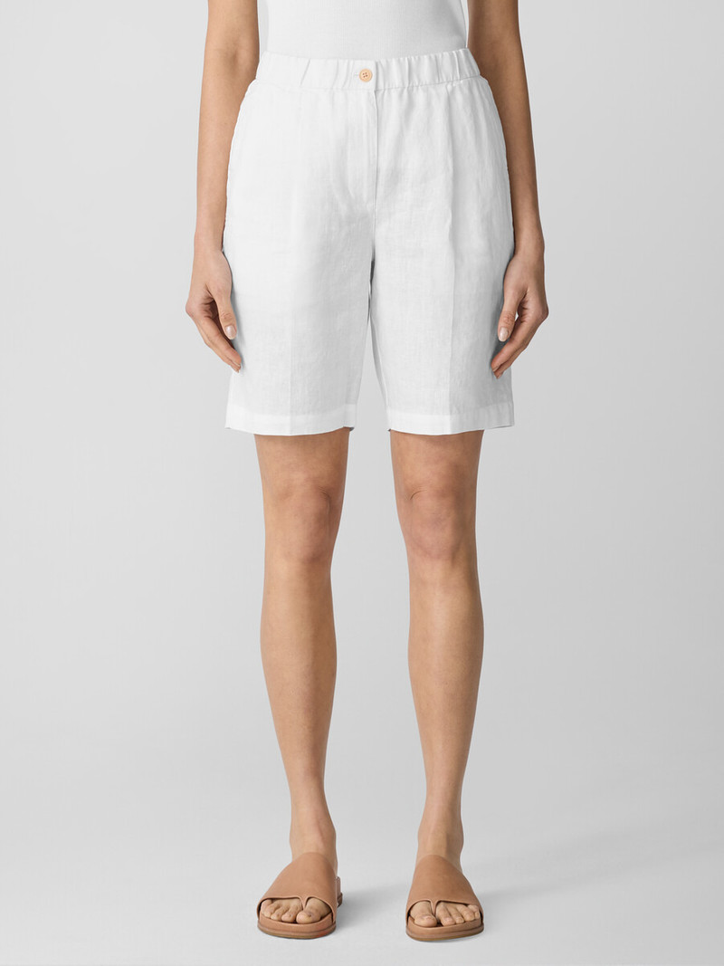 Organic Linen Shorts 3