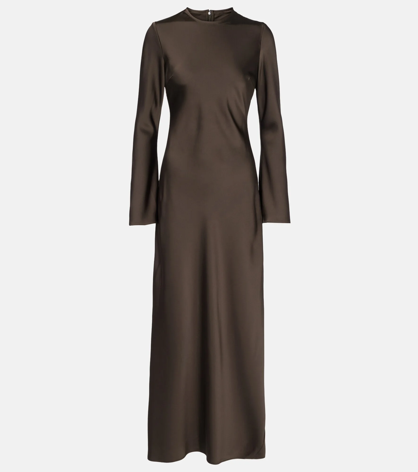 Satin maxi dress - 1