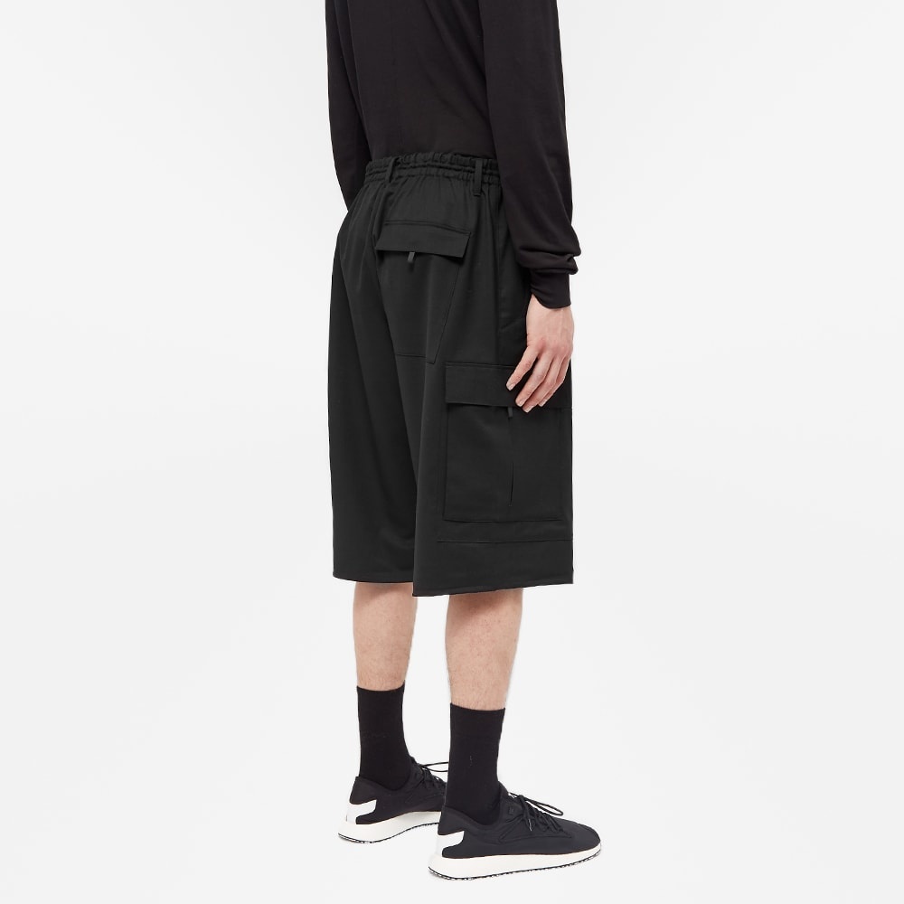 Y-3 Wool Stretch Cargo Short - 5