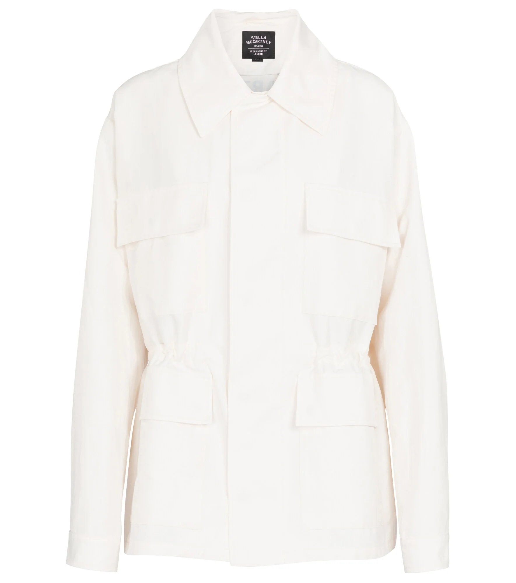 Cotton and linen-blend jacket - 1