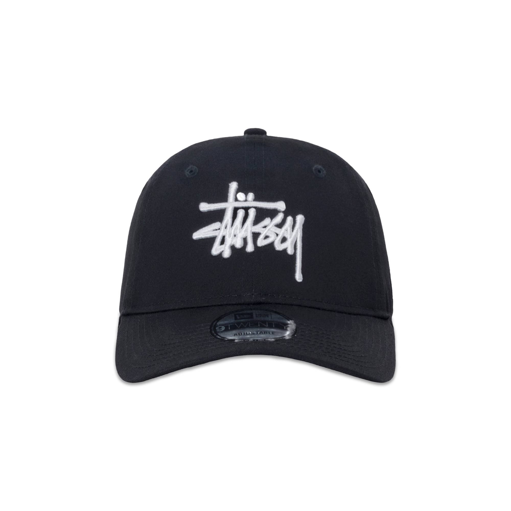 Stussy x New Era 9Twenty Basic Strapback 'Black' - 1