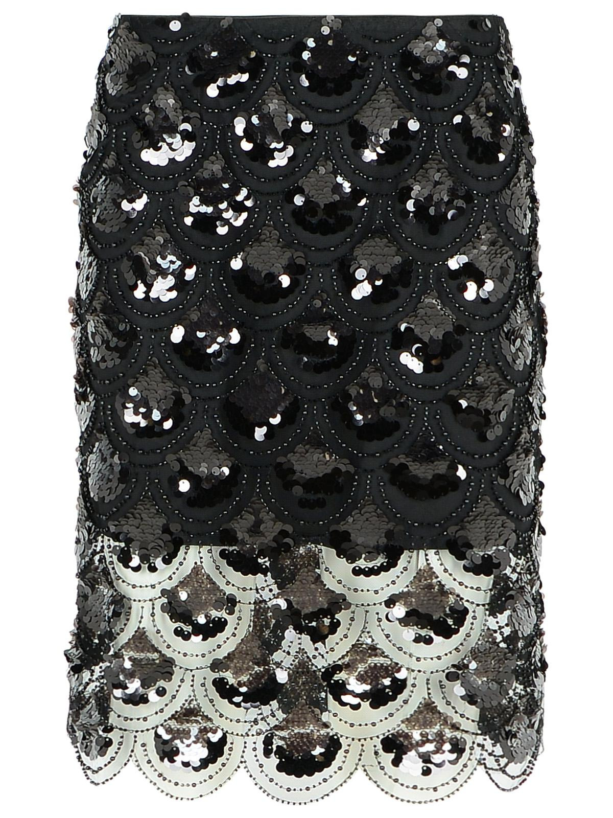 Rotate 'Sequin' Black Polyester Skirt Women - 1
