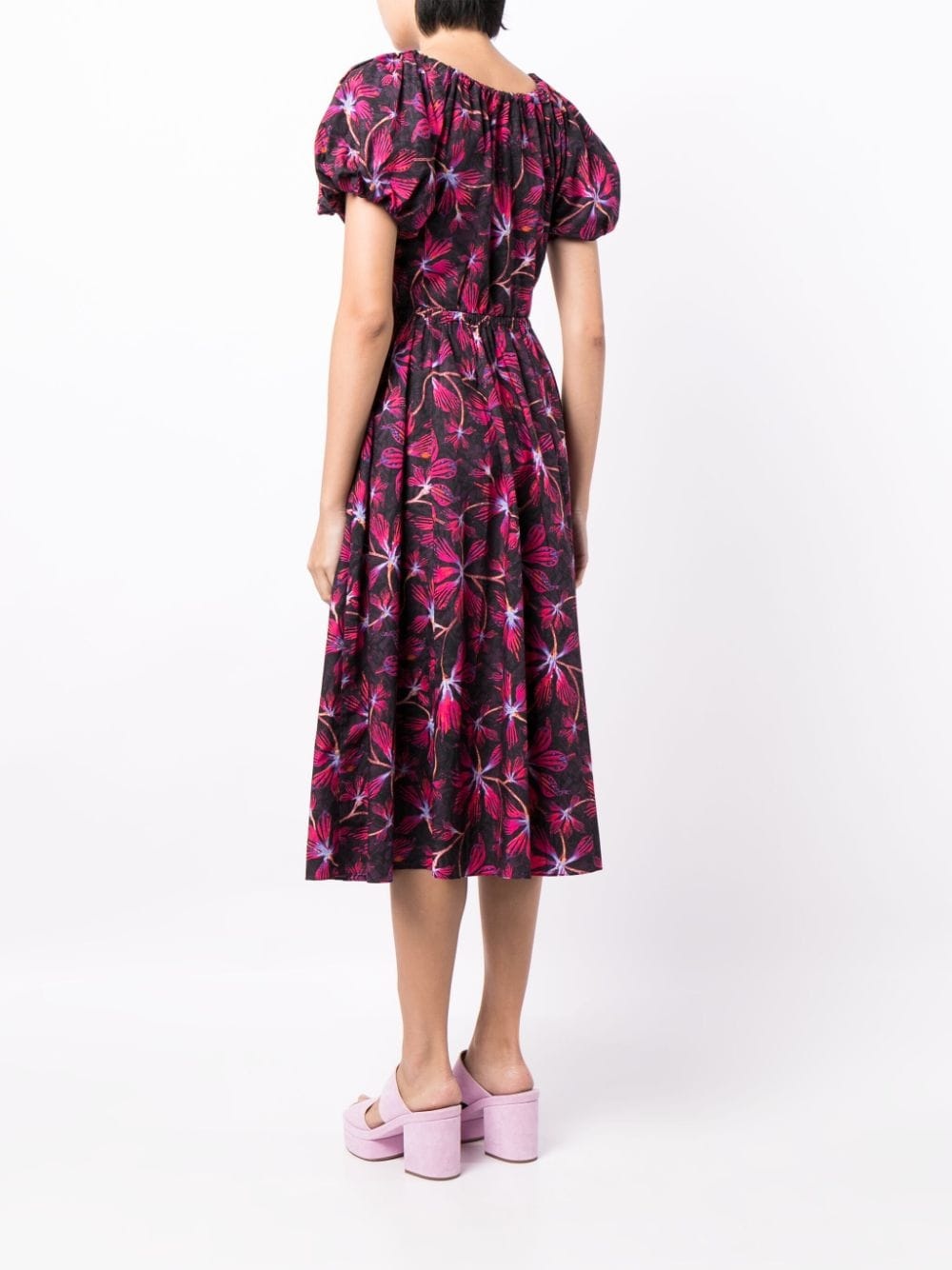 Cecile floral-print dress - 4