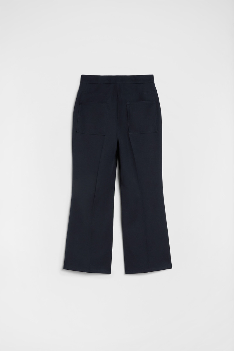 Wool Gabardine Tailored Trousers 4