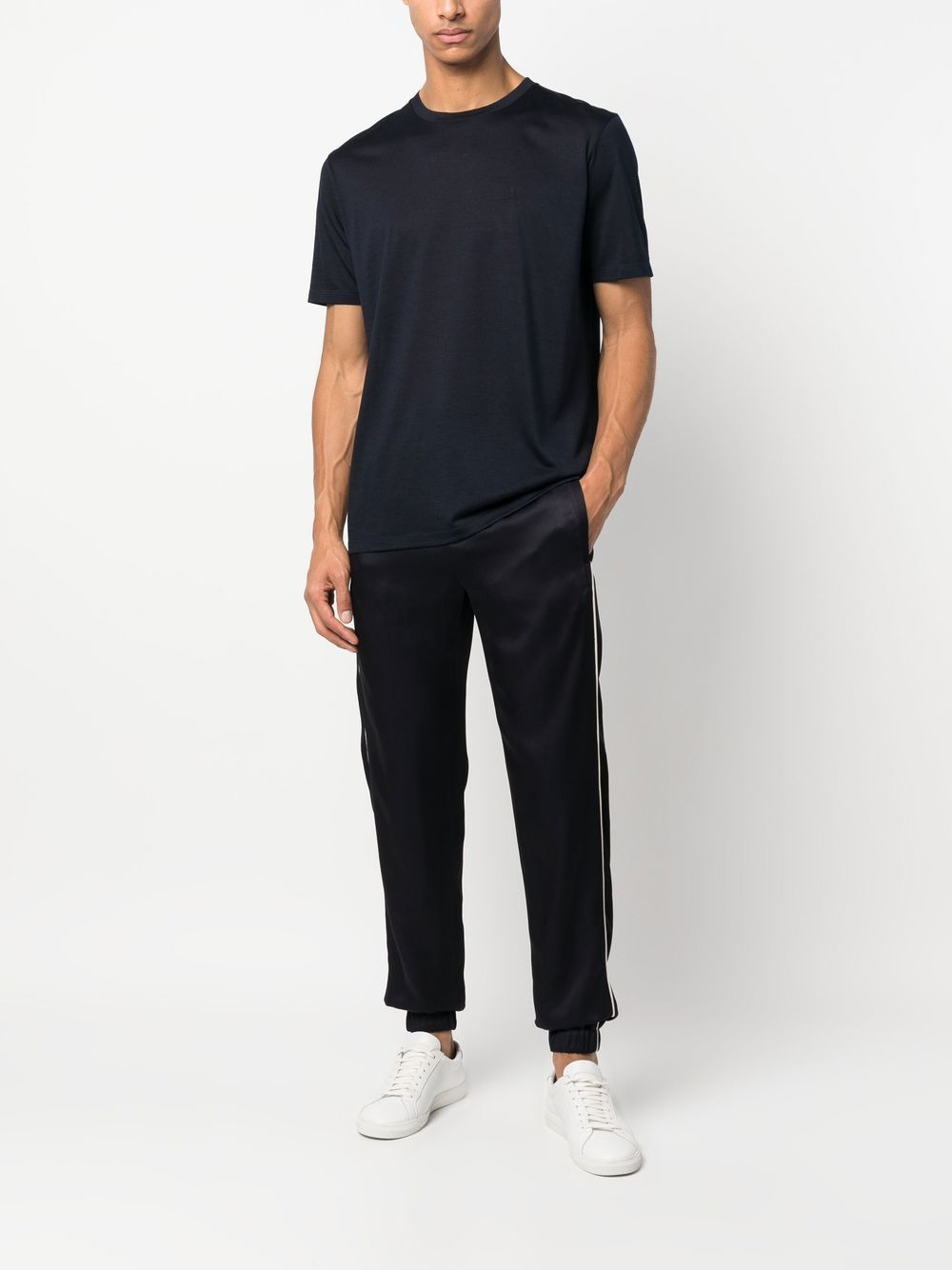 crew neck cotton T-shirt - 2