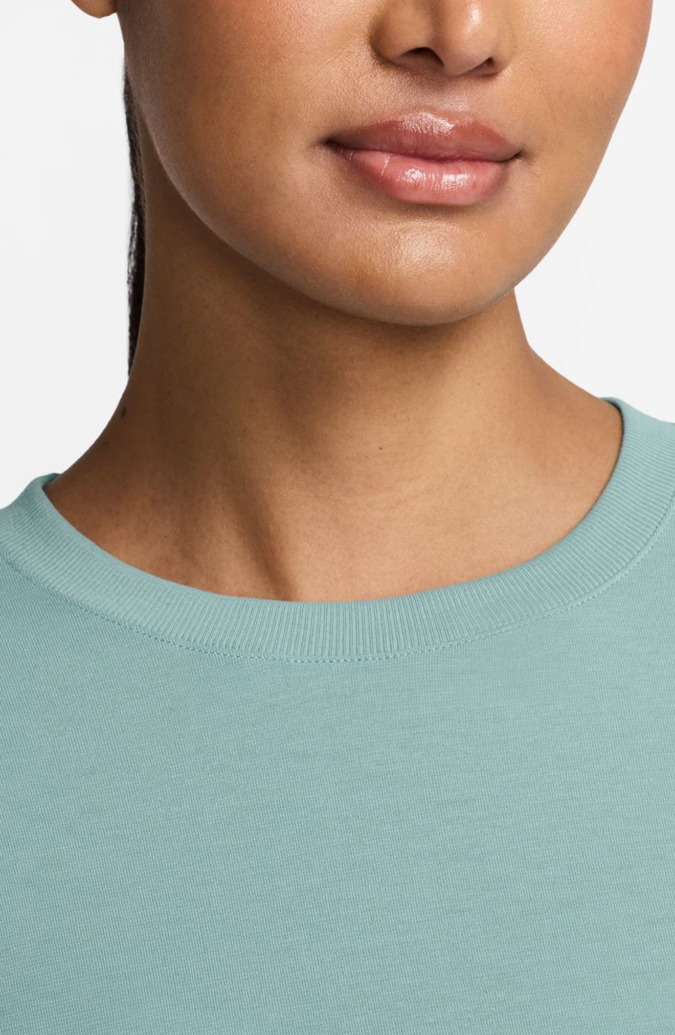 Nike One Relaxed Dri-FIT Crop Top in Cannon at Nordstrom - 3
