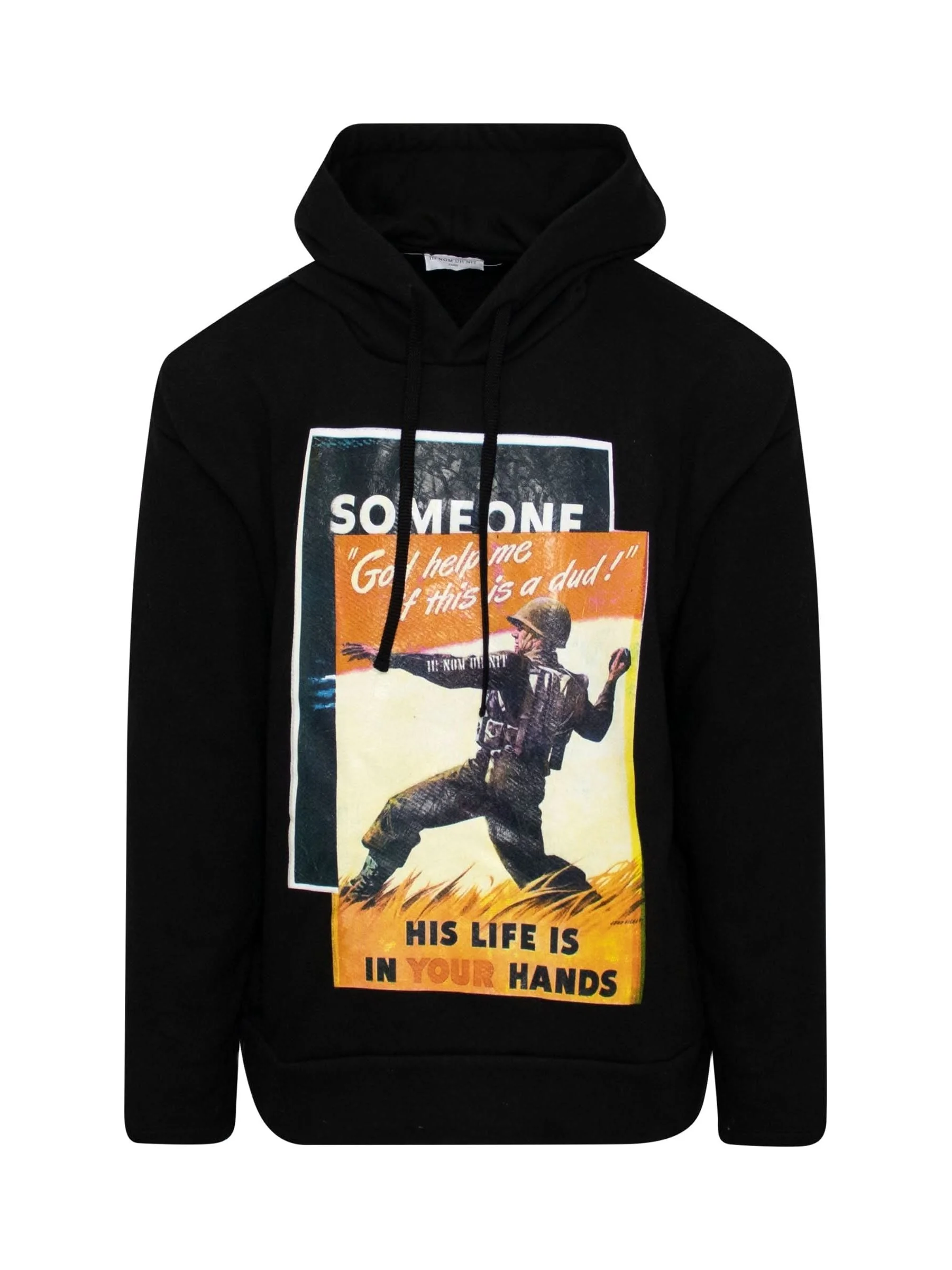 Propaganda 2 Hoodie in Black - 1