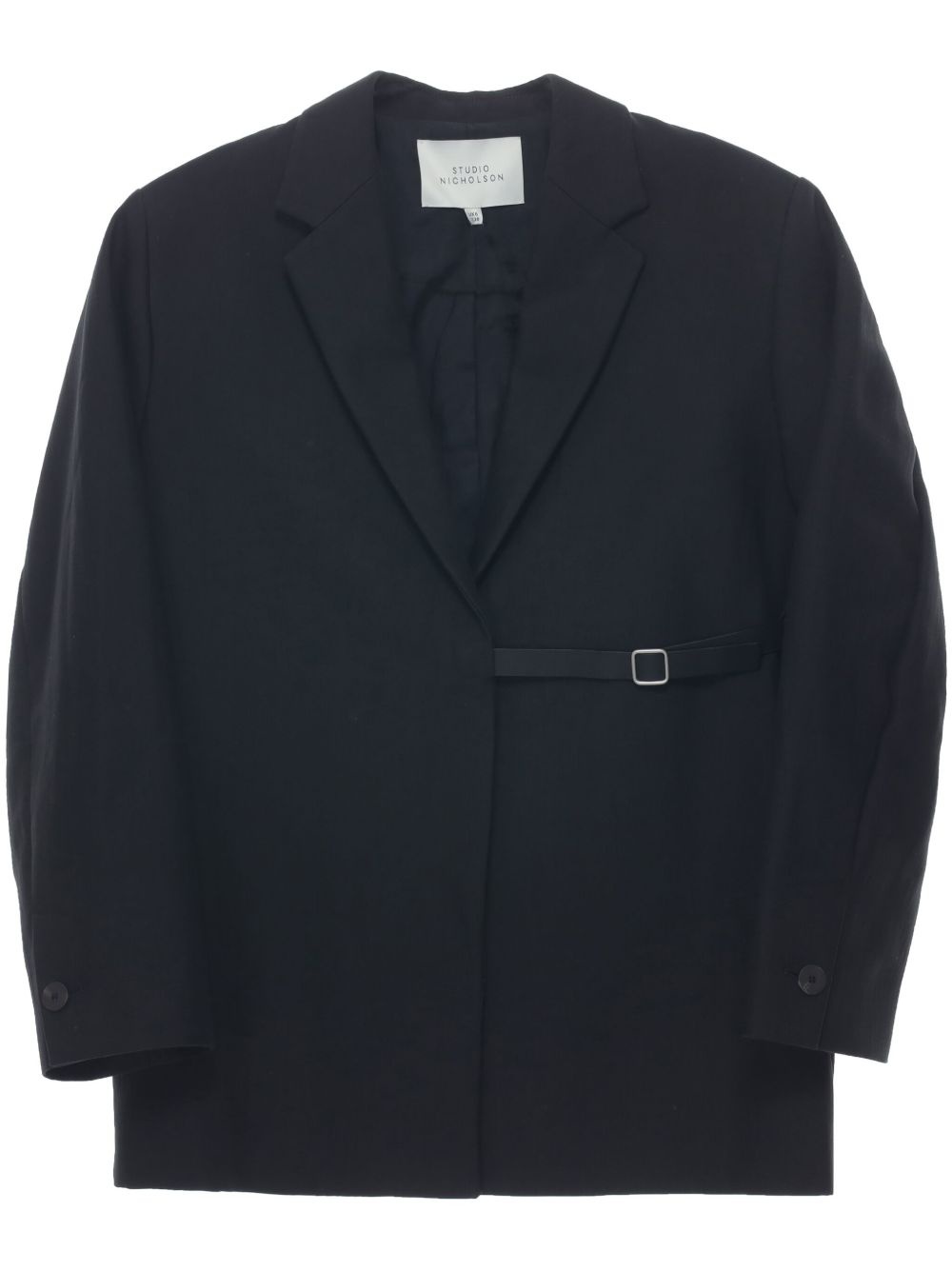 buckled blazer - 1