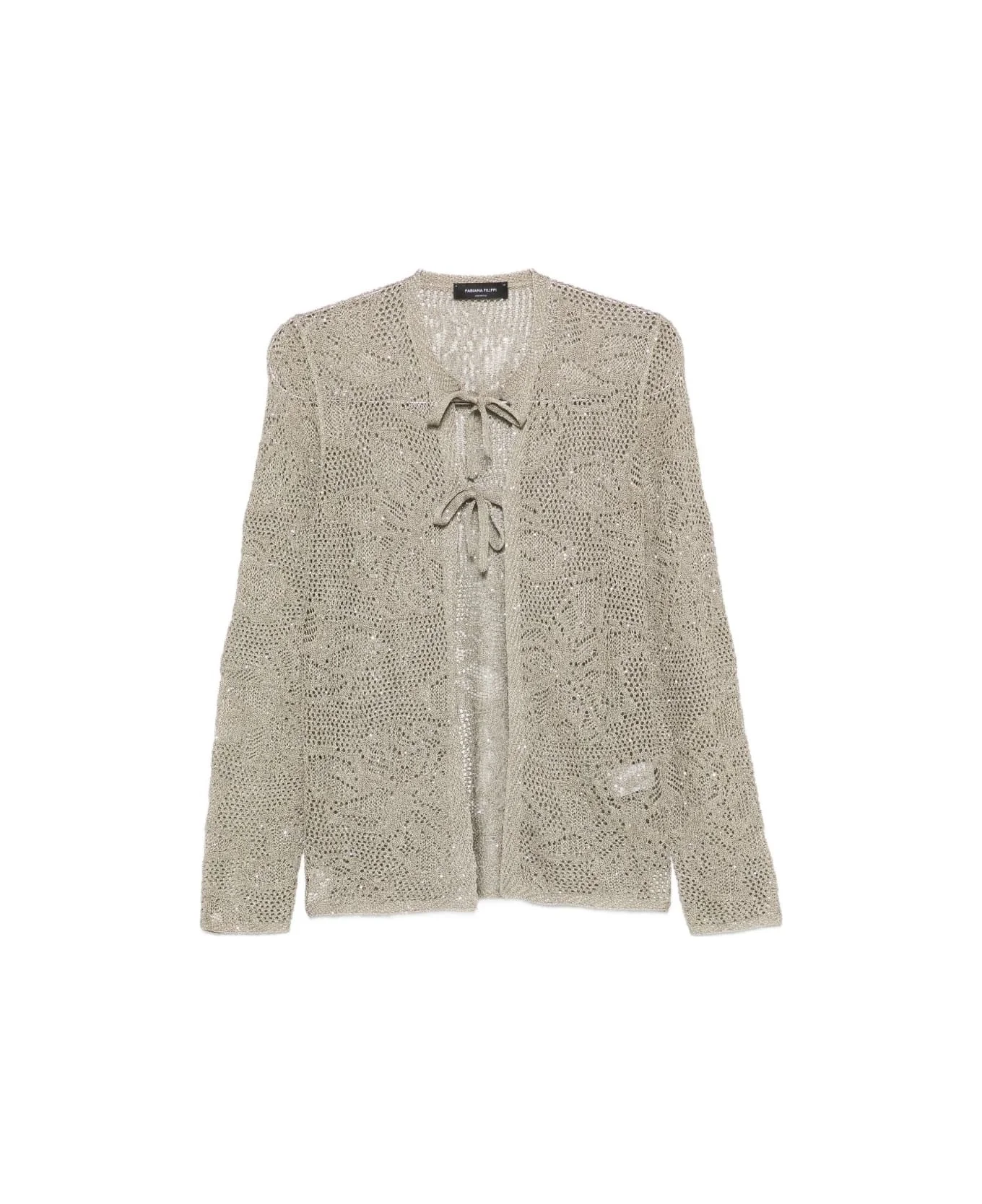 Openwork Cardigan - 1