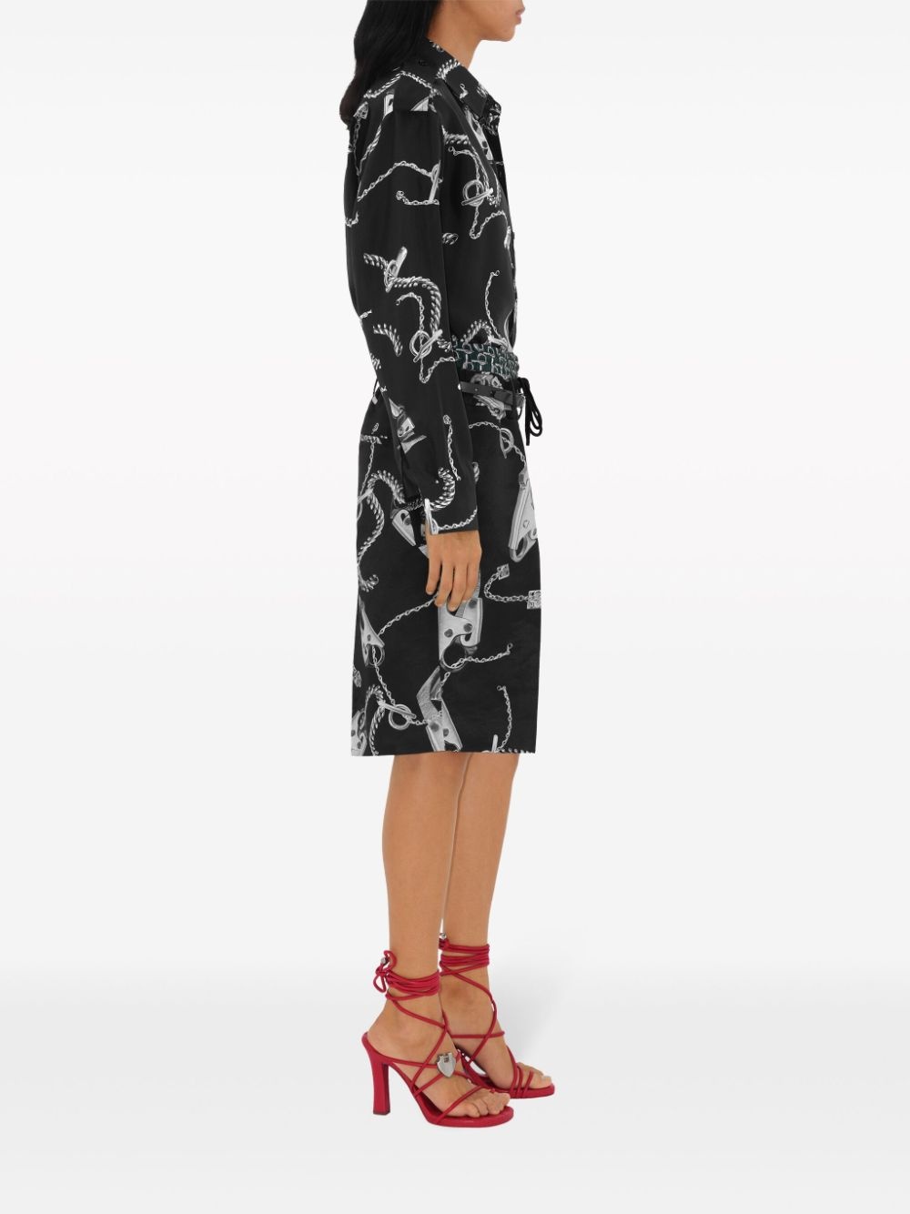 Knight Hardware silk shirt - 3