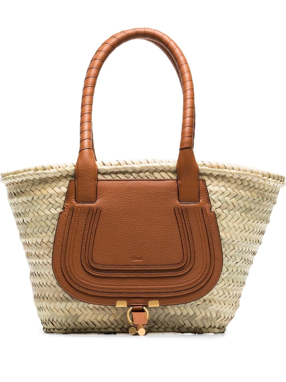 Marcie raffia tote bag - 1