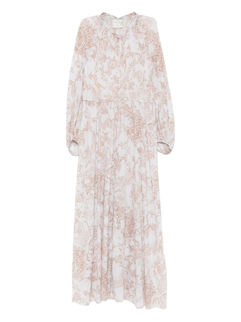 forte_forte floral-print maxi dress outlook