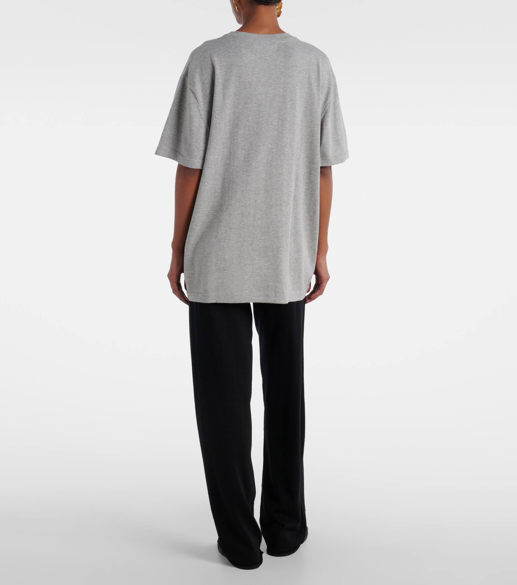N°269 Rik cotton and cashmere T-shirt - 3