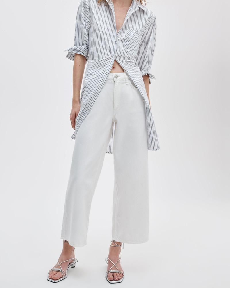 rag & bone Andi Ankle Wide-Leg Jean High-Rise in Featherweight Denim outlook