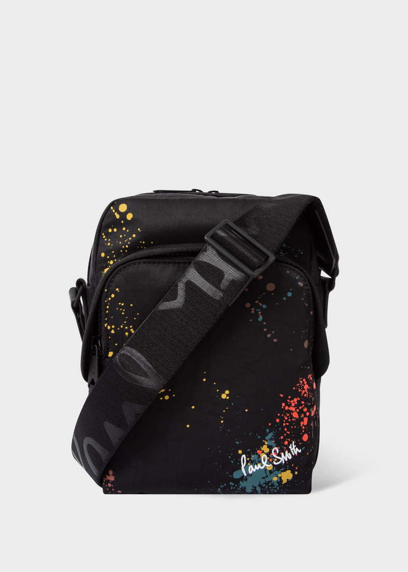 'Paint Splatter' Cross Body Bag 1