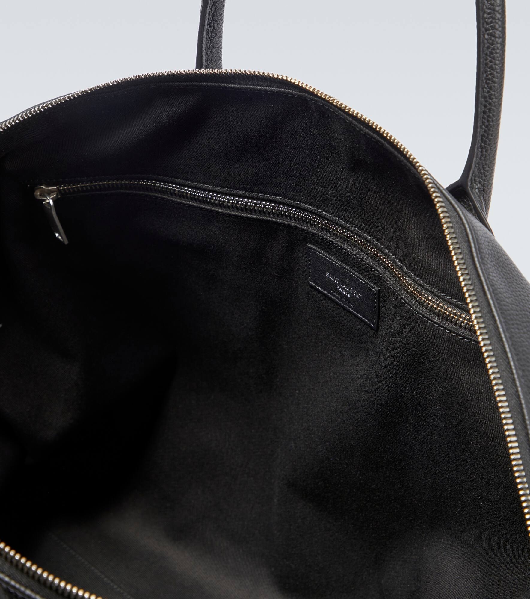 Giant leather bowling bag - 4