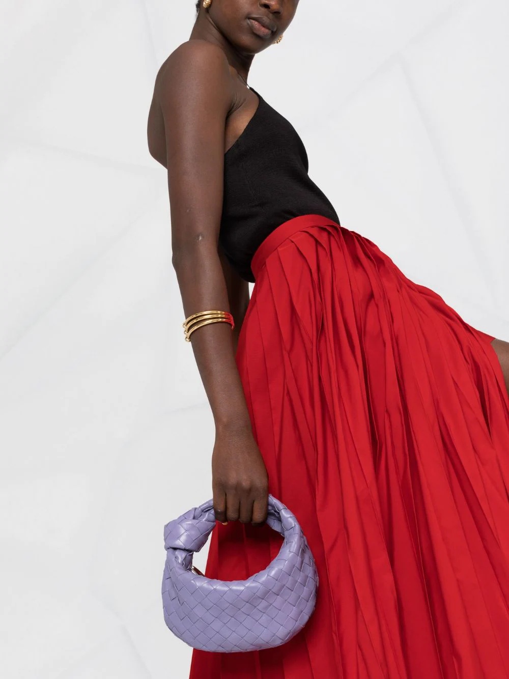 fully pleated midi skirt - 5