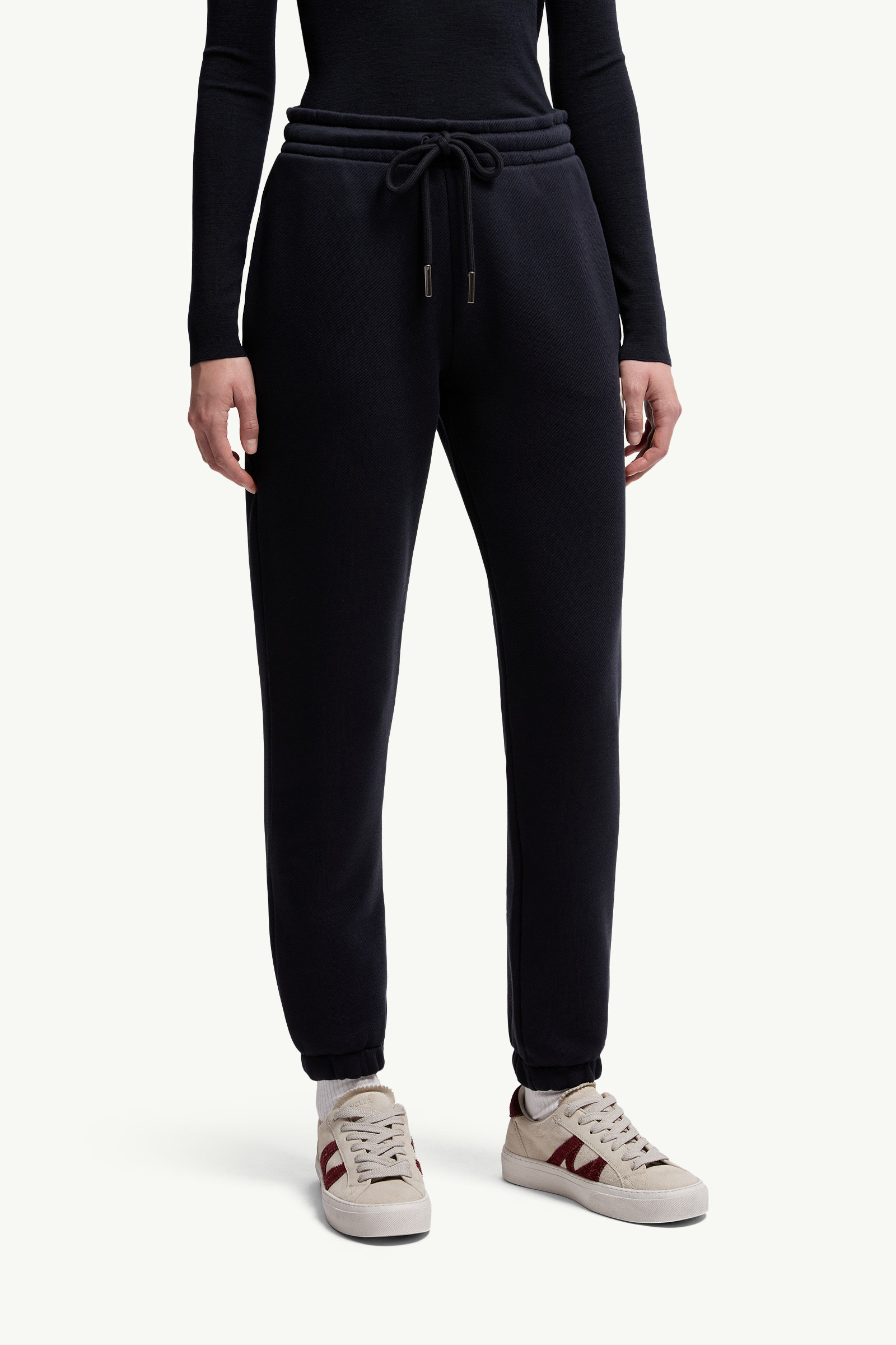 Logo Patch Cotton Sweatpants - 3