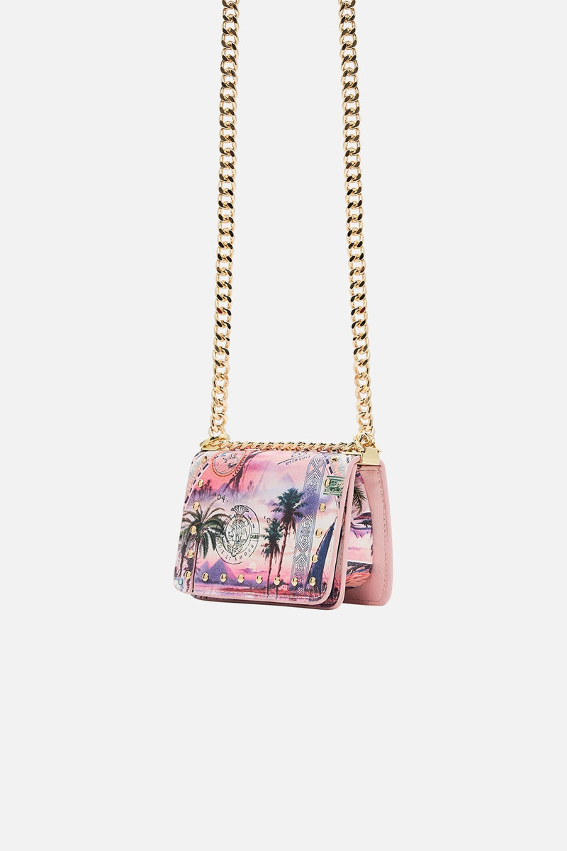 CAMILLA MINI CROSSBODY BOX BAG WITH CHAIN outlook