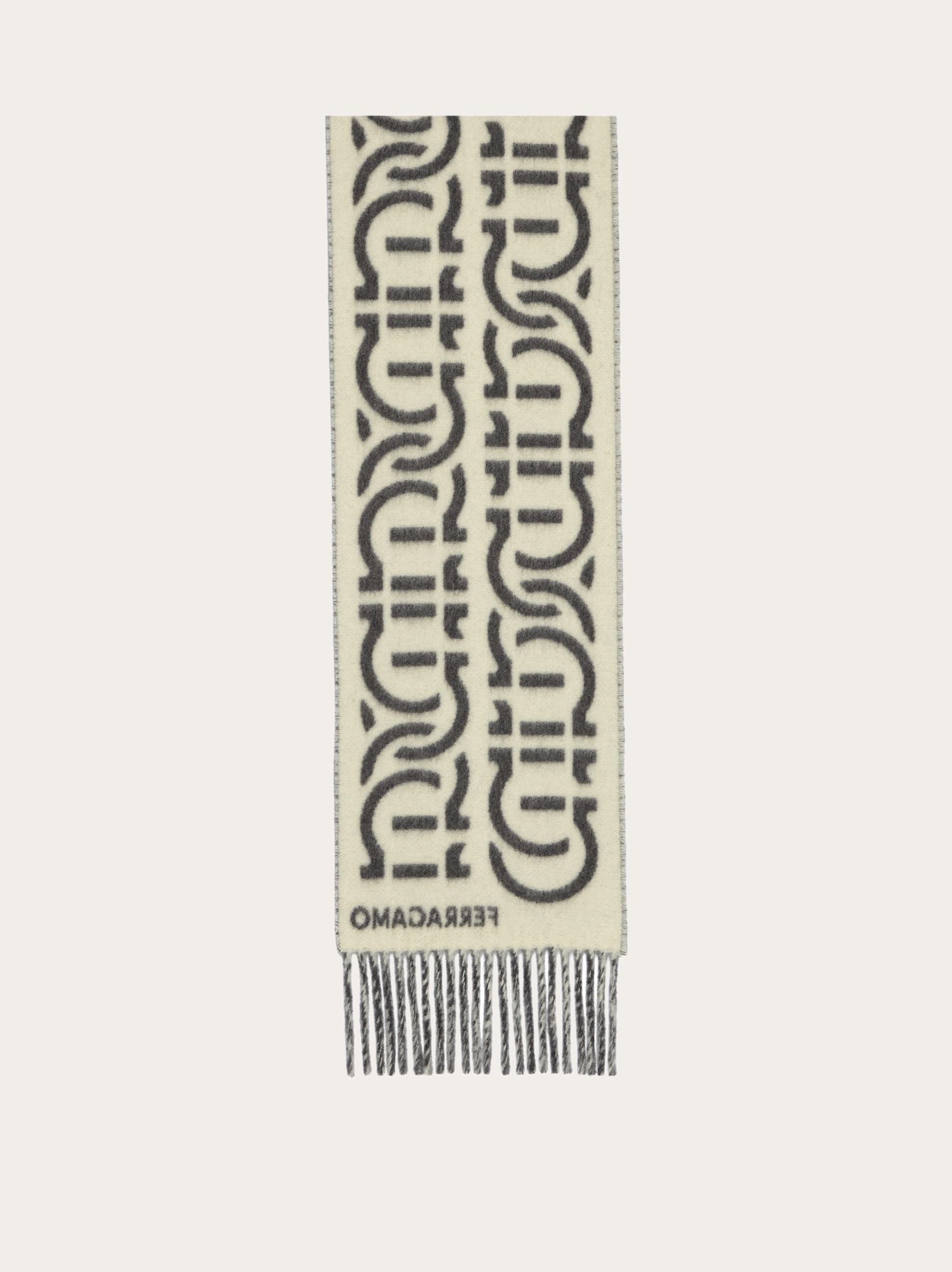 Gancini jacquard scarf - 3