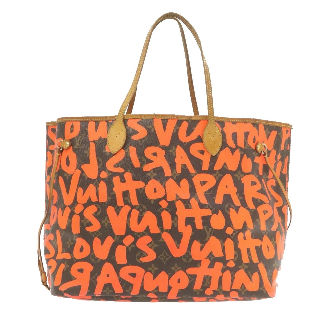 LOUIS VUITTON Monogram Graffiti Neverfull GM Tote Bag M93702 - 3