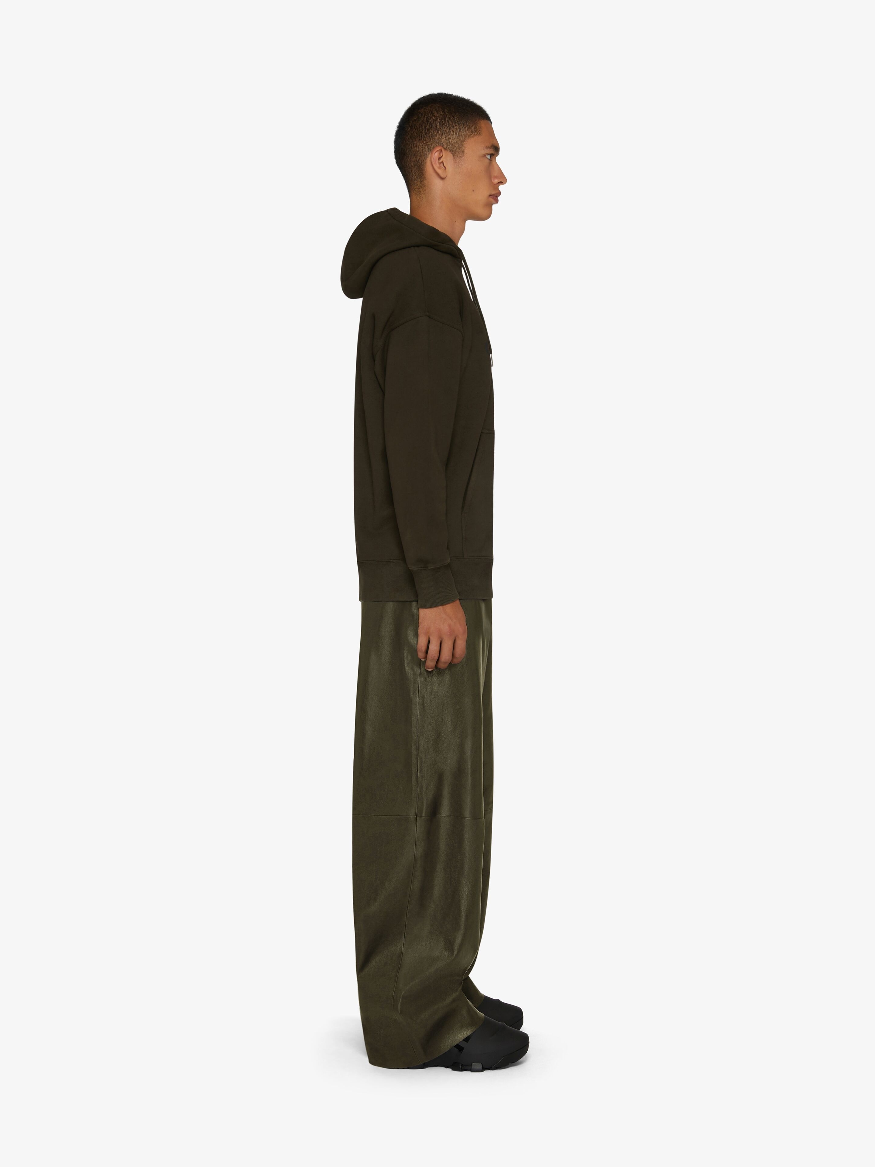 OVERSIZED PANTS IN LEATHER - 3
