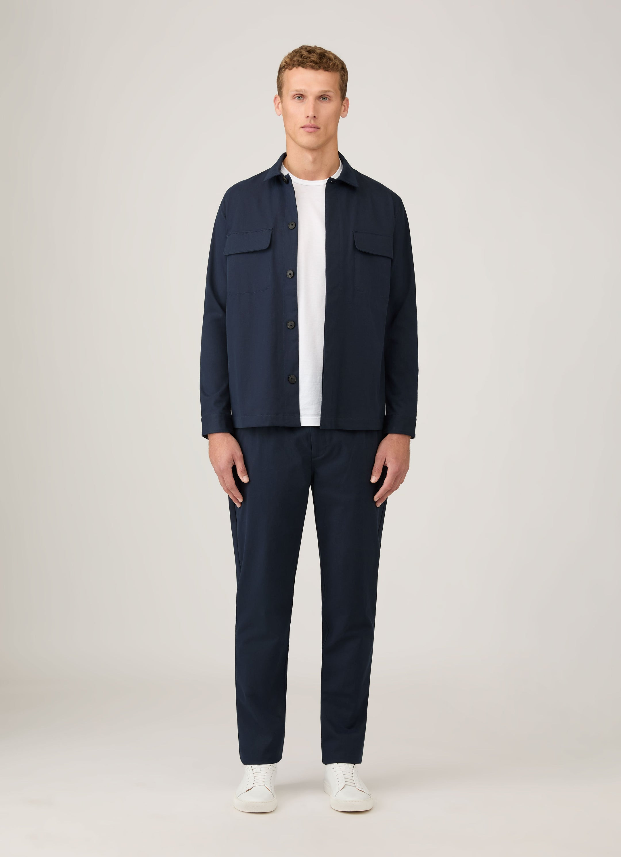 Cotton Cashmere Drawstring Trouser - 3
