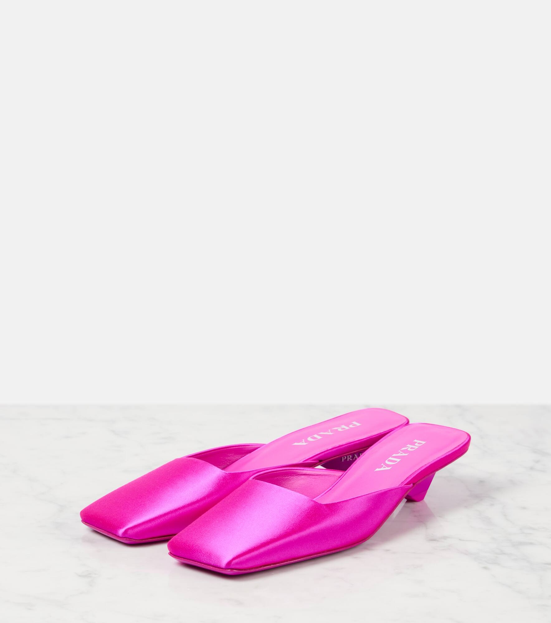 Satin mules - 5