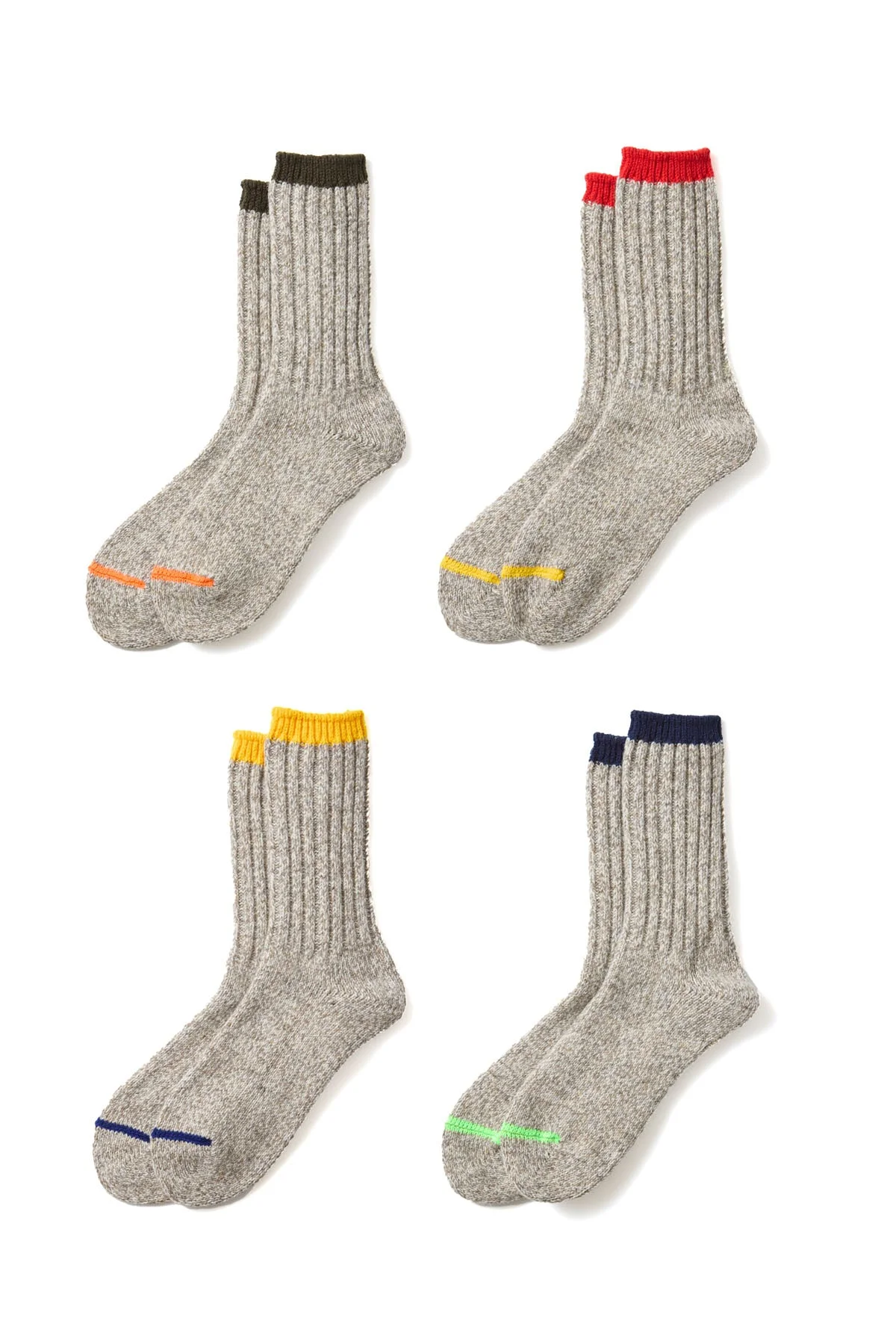Merino Wool Ragg Socks - 1