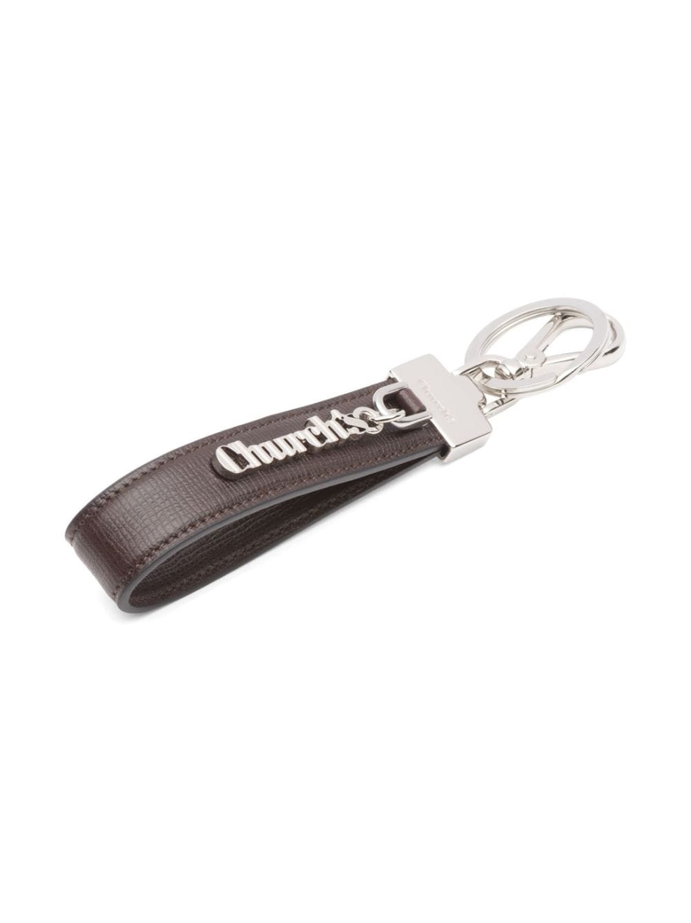 St James leather keyring - 2